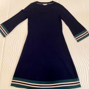 Boden Navy Sweaterdress Sz 12